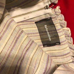 reformation jojoba dress